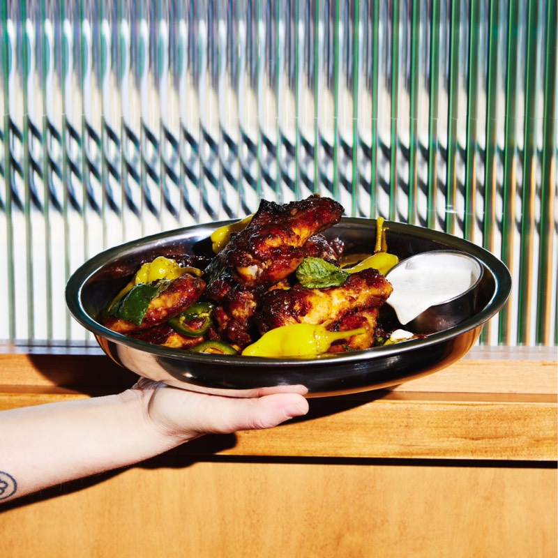 Wood-Fired Chicken Wings