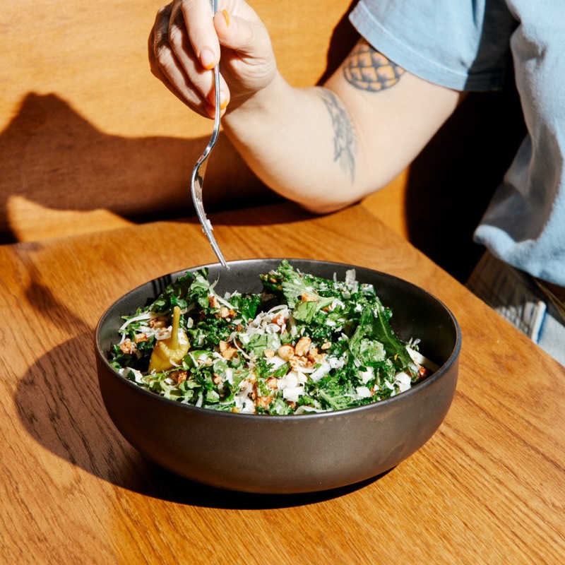 Kale Caesar Salad